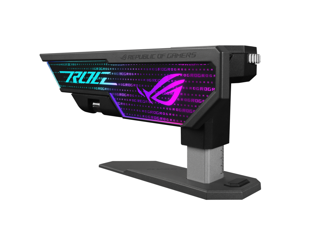 ROG Herculx side view, with AURA lighting