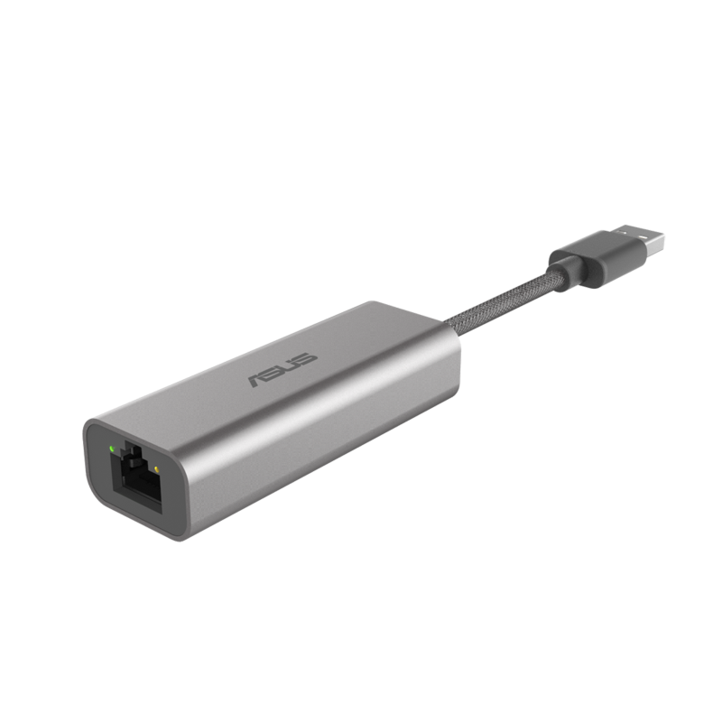 USB 3 Dual Port Gigabit Ethernet Adapter - USB and Thunderbolt