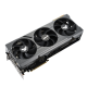 TUF Gaming GeForce RTX 4080 SUPER graphics card, front angled view 