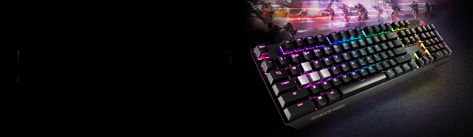 Aura RGB series keyboard product photo