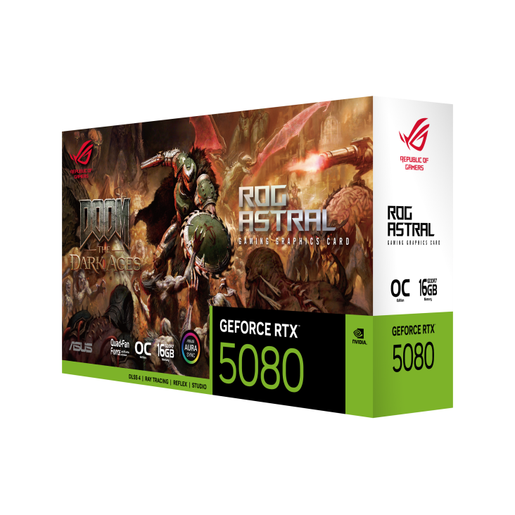 ROG-ASTRAL-RTX5080-O16G-DOOM box