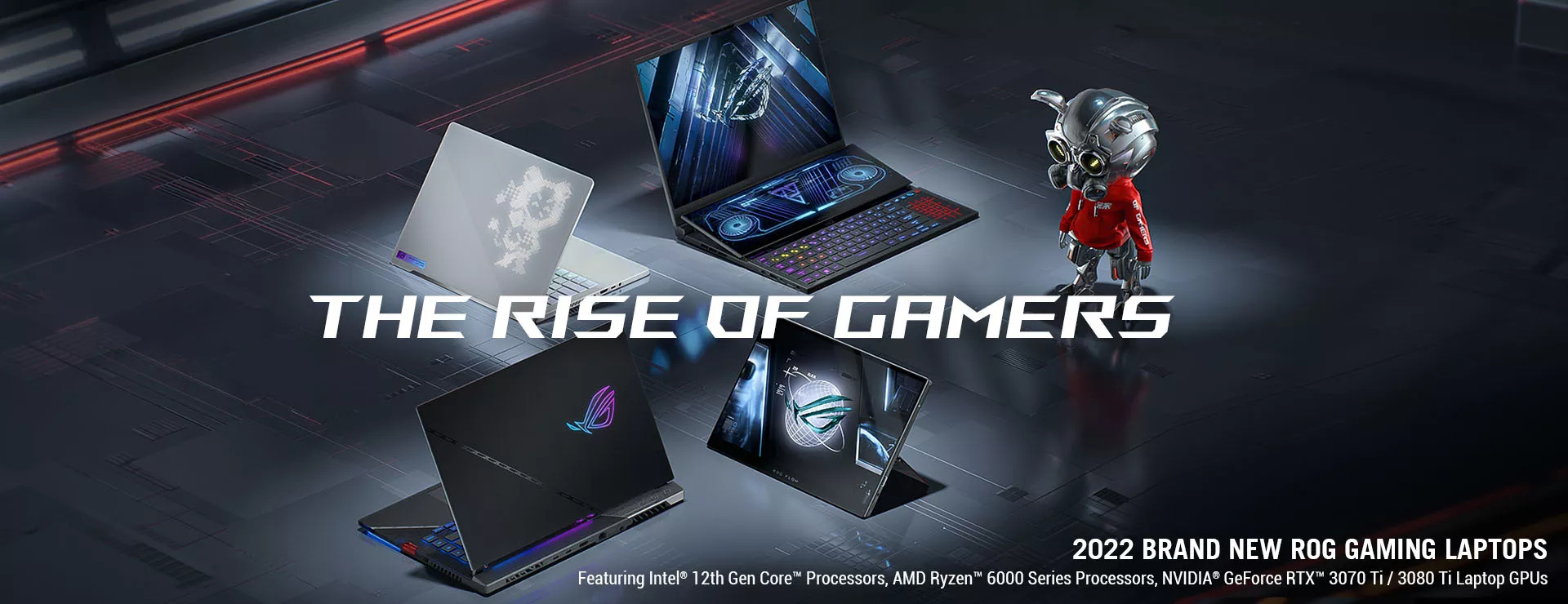 2022 CES ROG Gaming Laptops