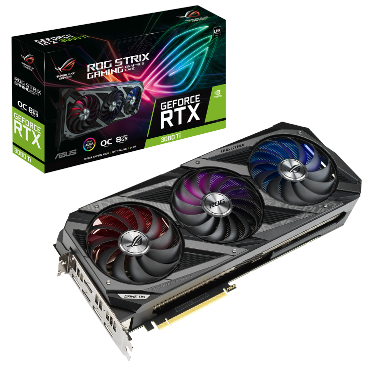 ROG Strix GeForce RTX 3060 Ti V2 8GB GDDR6 | Graphics Cards