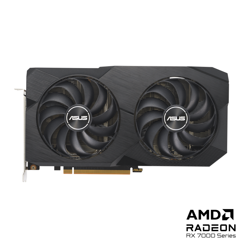 ASUS Dual Radeon™ RX 7600 OC Edition 8GB GDDR6 | Graphics Card 