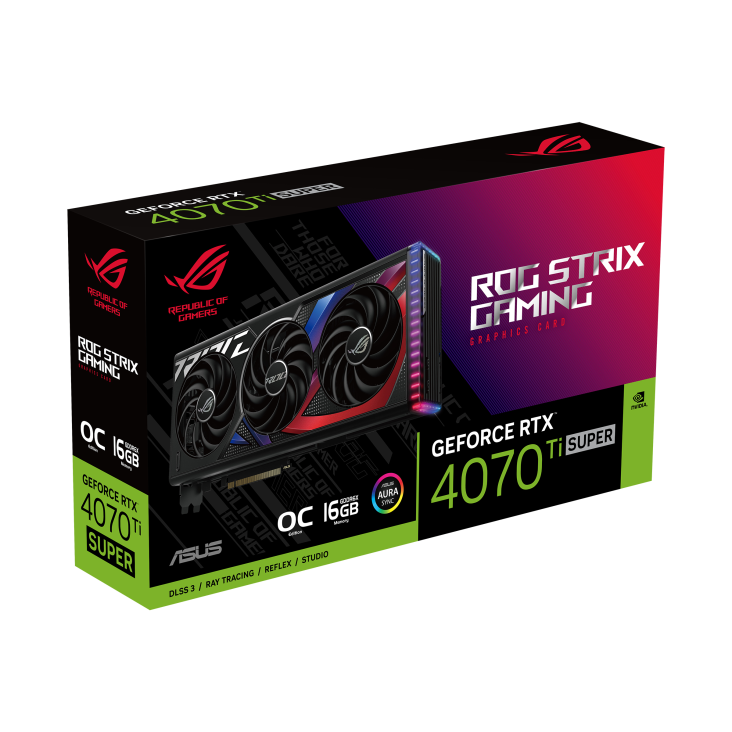 ROG Strix GeForce RTX™ 4070 SUPER 12GB GDDR6X OC Edition