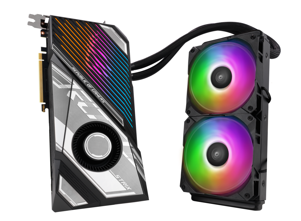 ROG Strix LC GeForce RTX 3090 Ti OC Edition 24GB GDDR6X | Graphics