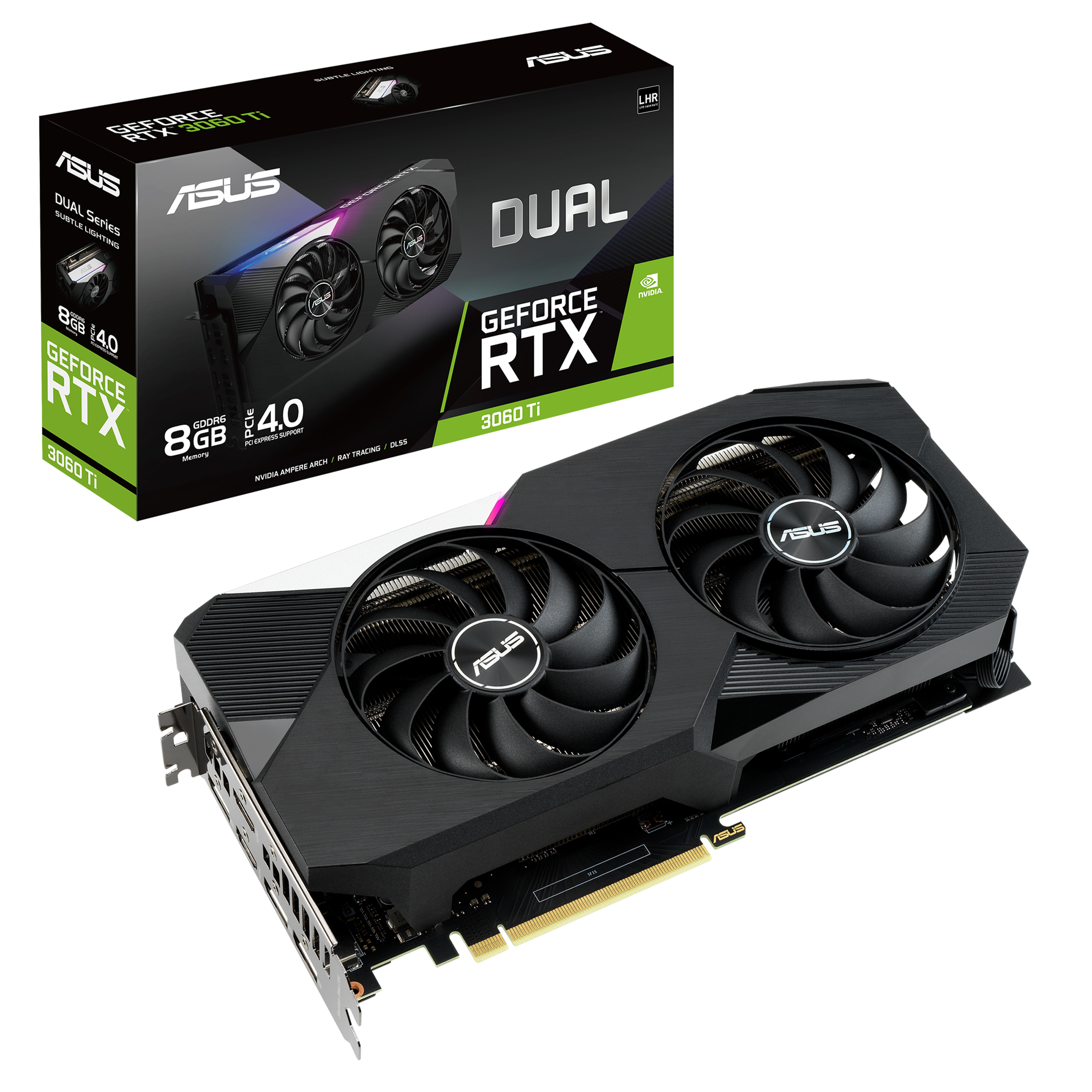 ASUS Dual GeForce RTX 3060 Ti OC Edition 8GB GDDR6X | Graphics 