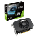 ASUS Phoenix GeForce RTX 3050 V2 8GB GDDR6 packaging and graphics card