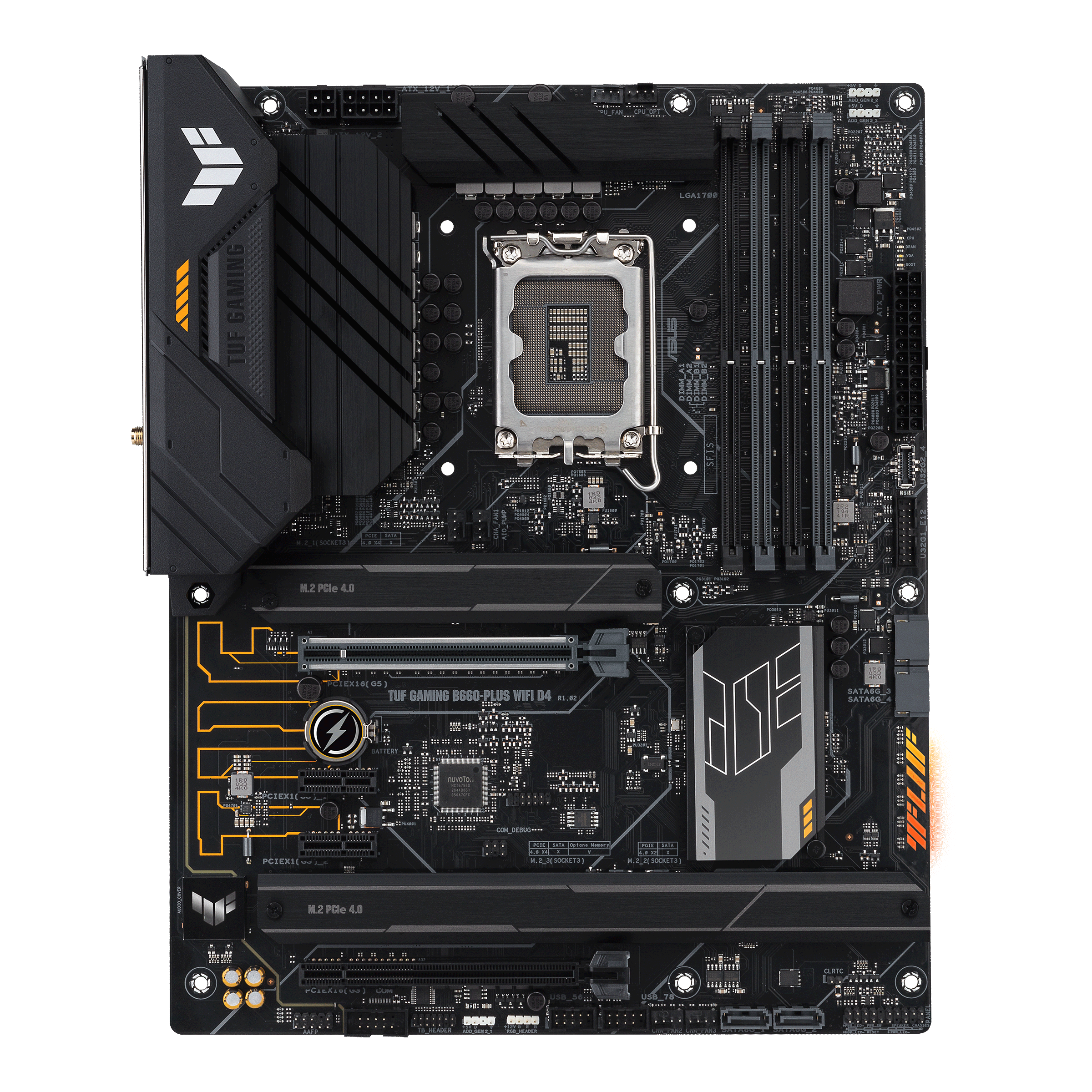 TUF GAMING B660-PLUS WIFI D4｜マザーボード｜ASUS 日本