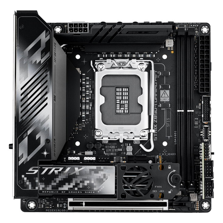 ROG STRIX Z890-I GAMING WIFI front view