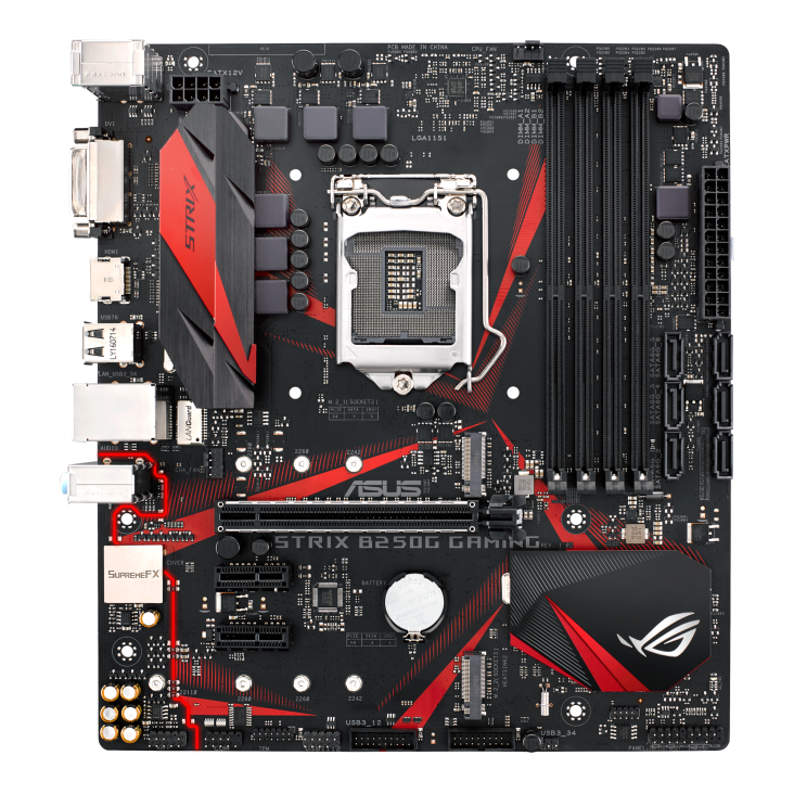 ROG STRIX B250G GAMING front view