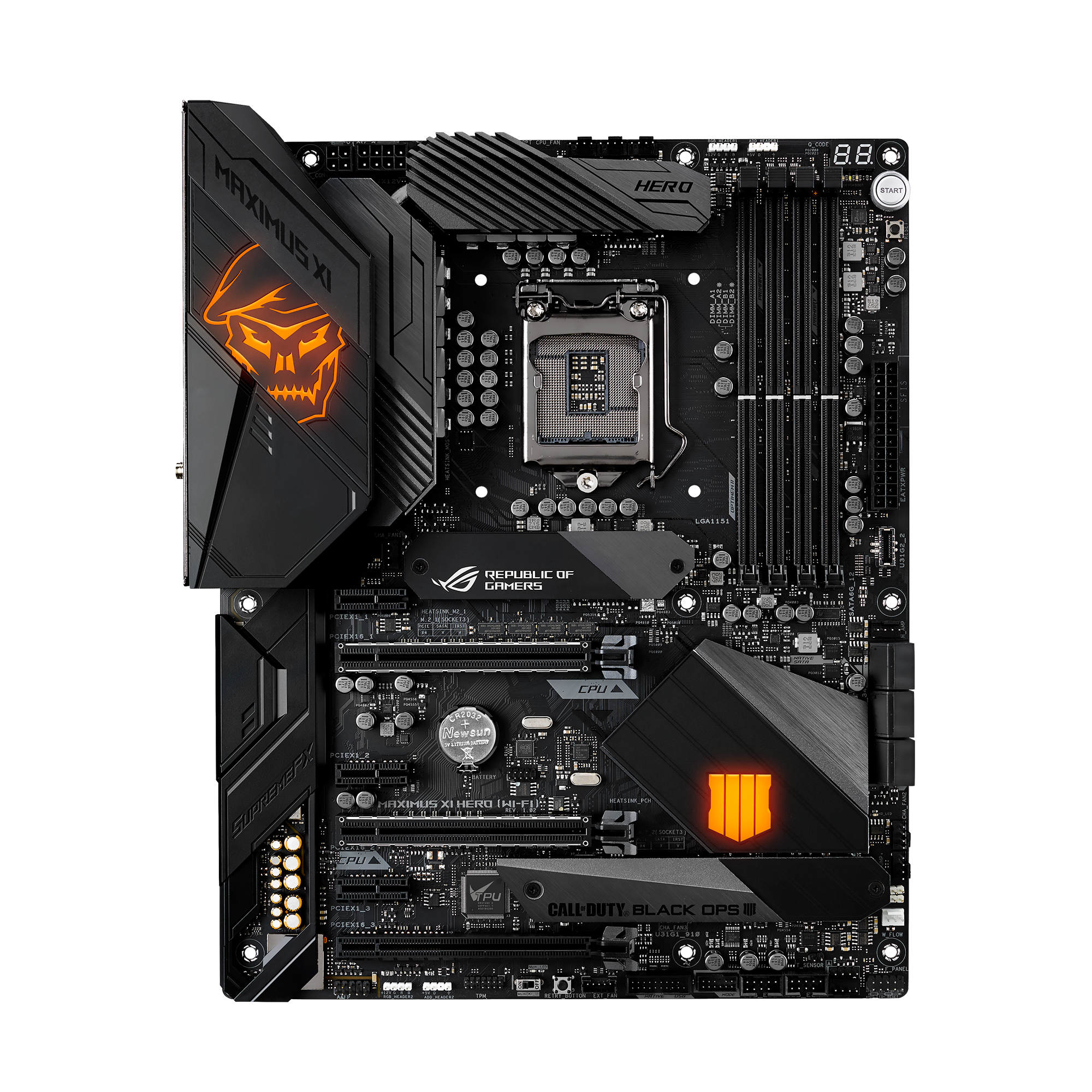 ROG MAXIMUS XI HERO (WI-FI) Call of Duty®: Black Ops 4 Edition 