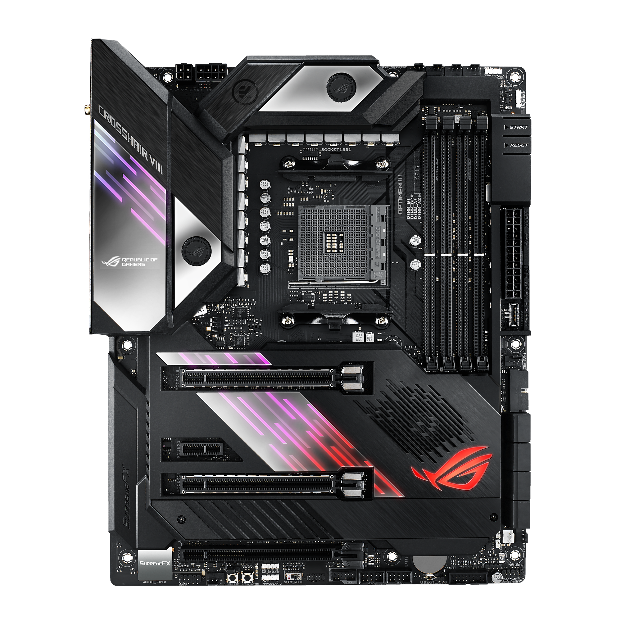 ASUS製　ATXマザーボード　ROG CROSSHAIR VIII FORMULA　SocketAM4