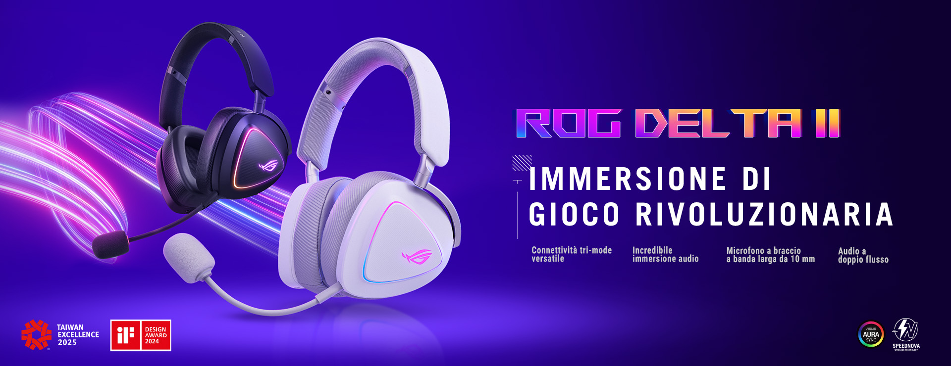 ROG Delta II White