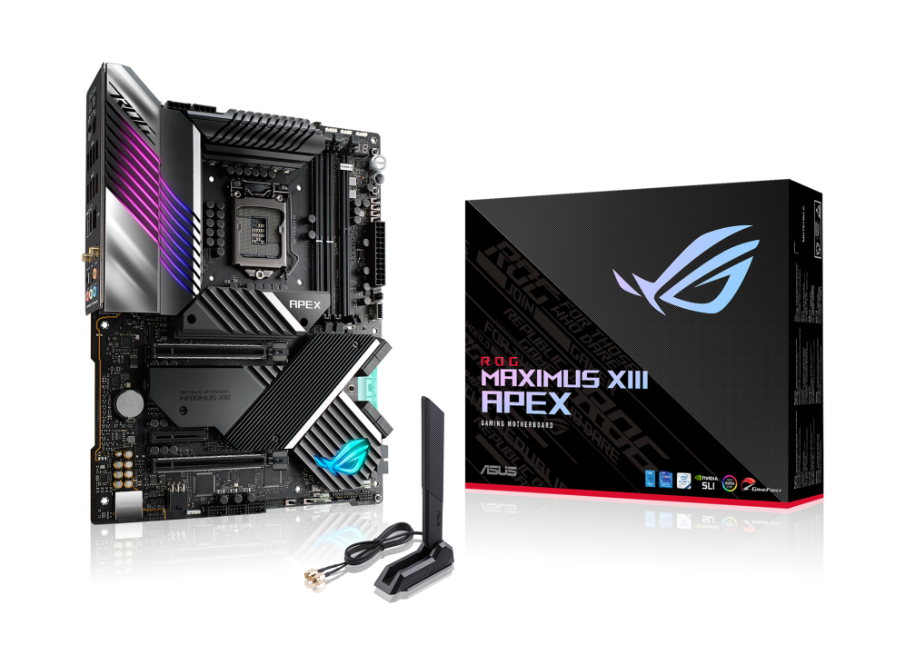 ROG MAXIMUS XIII APEX with WiFi antenna