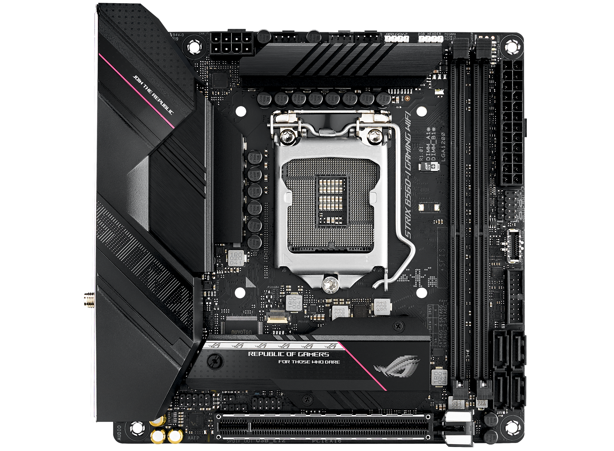 エイスース　Asus ROG STRIX B560-I GAMING WIFI種類マザーボード