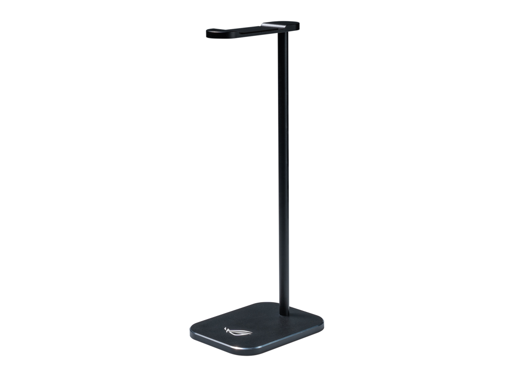 ROG Metal Stand from right side, perfect for gaming setup