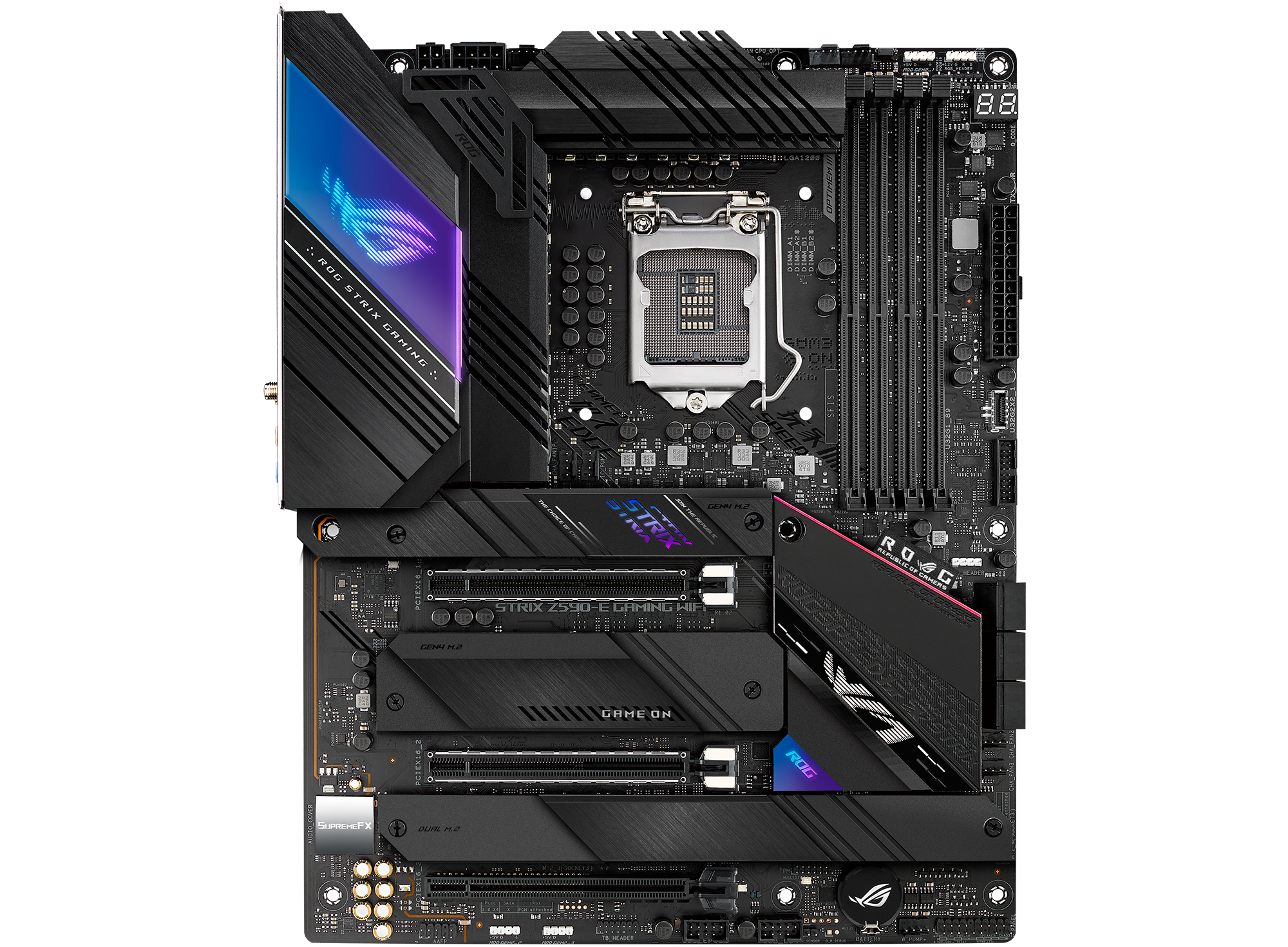 新品で未使用ですROG STRIX Z590-E GAMING WIFI  マザーボード