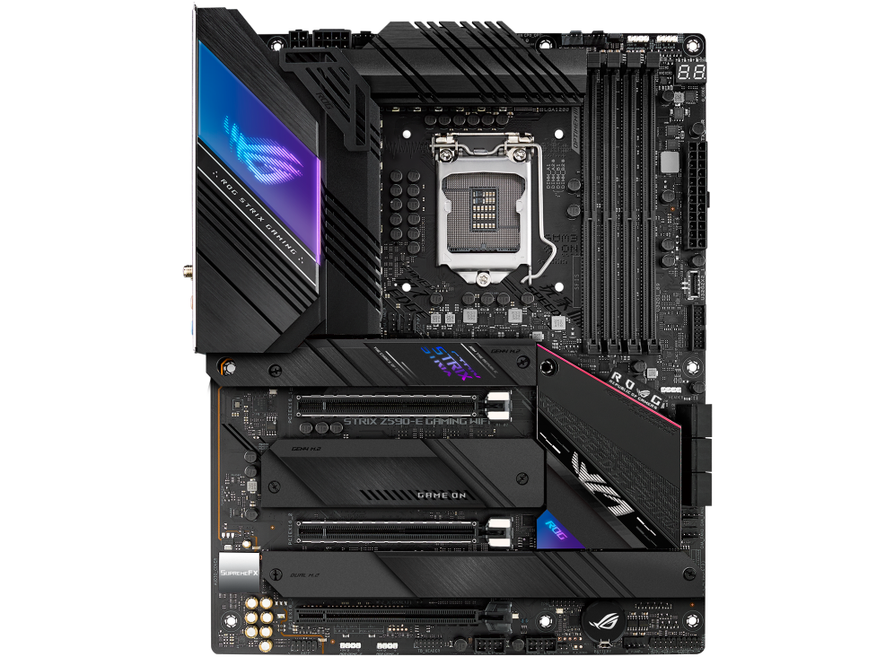 ROG STRIX Z590-E GAMING WIFI front view