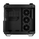 TUF Gaming GT502 Horizon ARGB Black left-side view, without side panel 