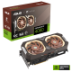 ASUS NOCTUA GeForce RTX 4080 graphics card packaging and graphics card NV logo