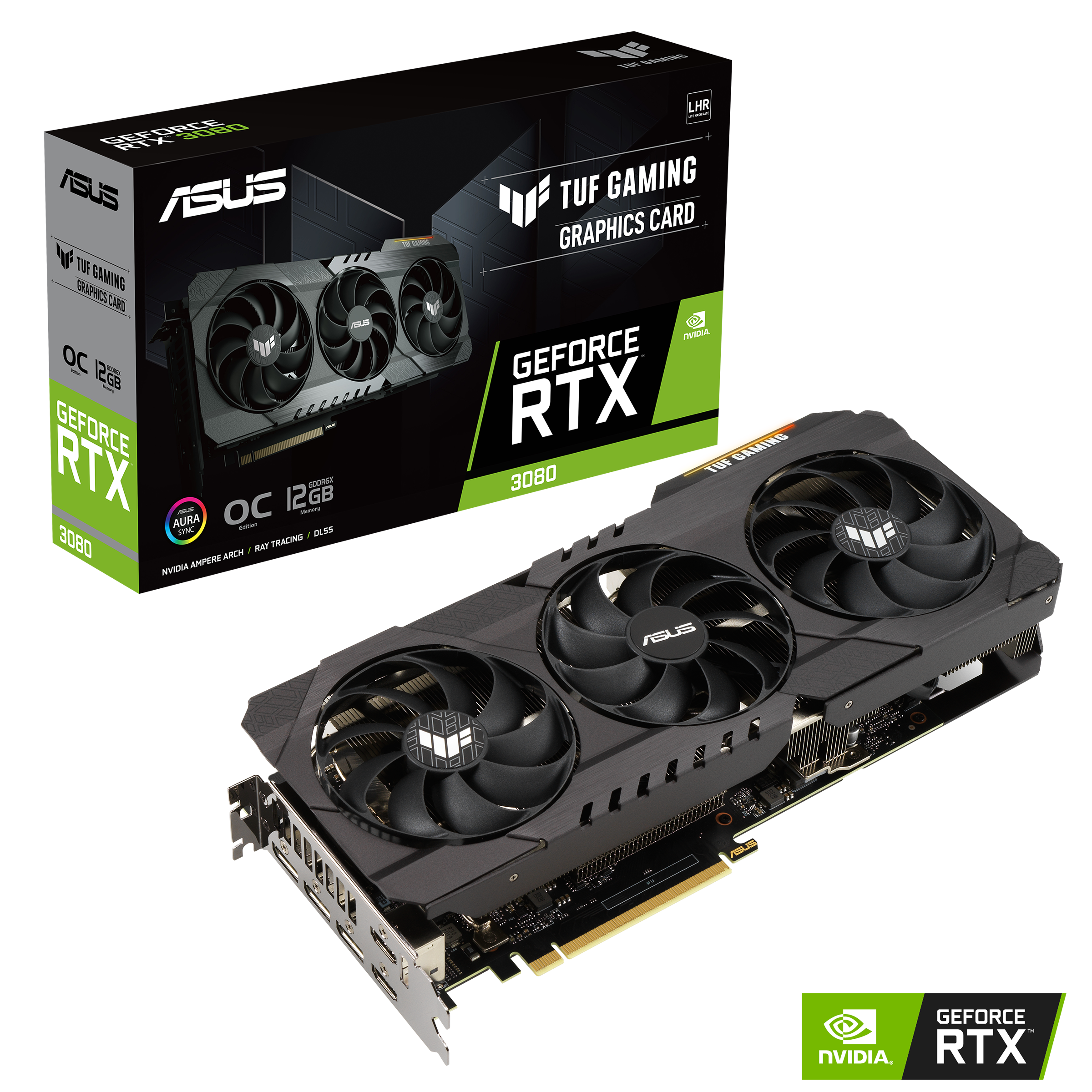 ASUS TUF Gaming GeForce RTX 3080 OC Edition 12GB GDDR6X | Graphics