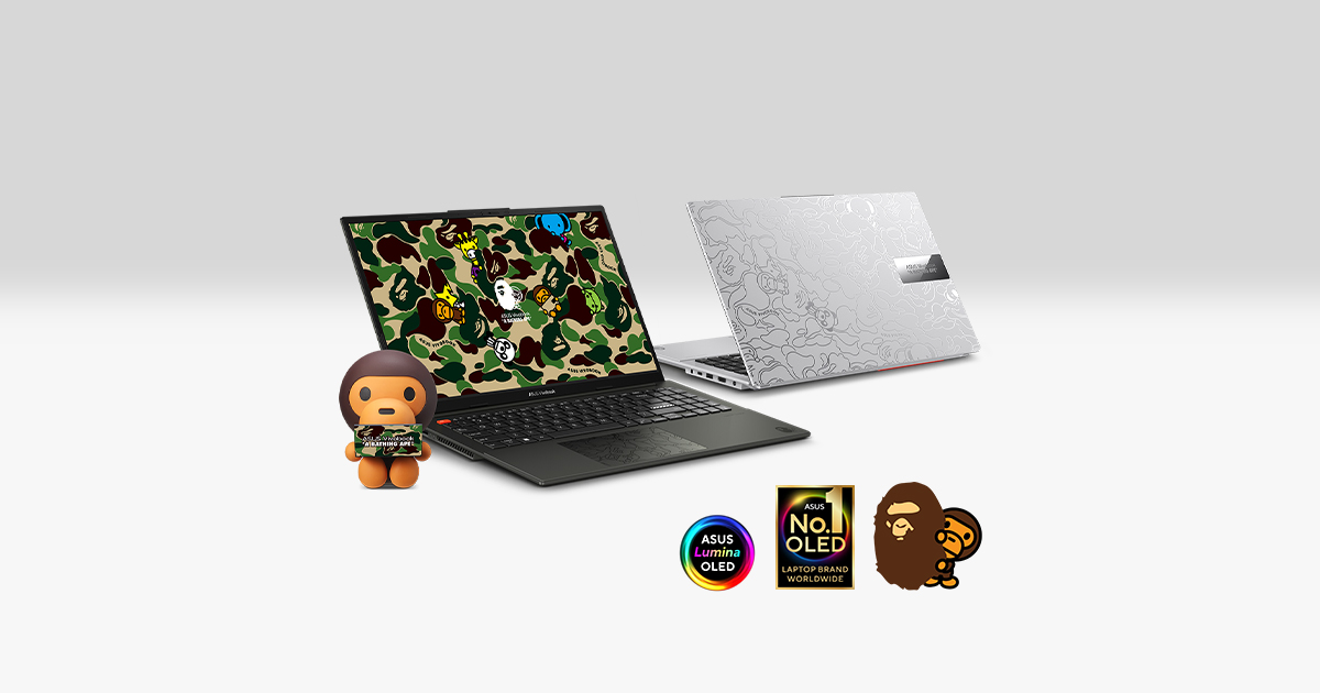 Asus Vivobook S 15 Oled Bape Edition K5504｜laptops For Home｜asus Malaysia
