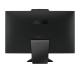 A rear view of the black ASUS M3702WFA