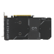 ASUS Dual GeForce RTX 4060 Ti SSD OC Edition rear view