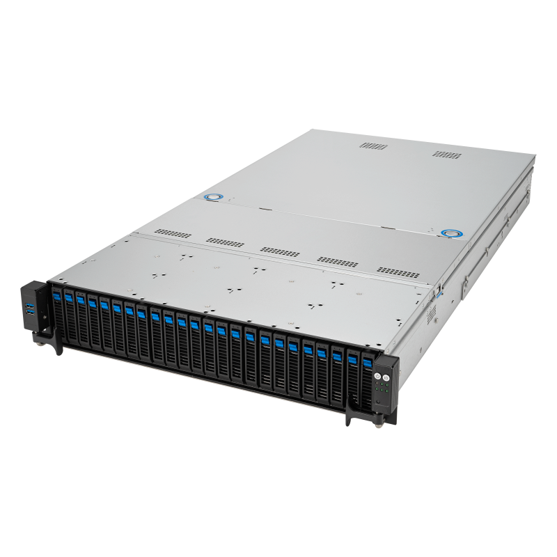 RS520A-E12-RS24U server, left side view