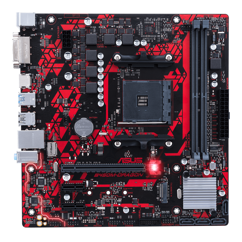 Motherboard b450m 2024 asus