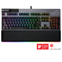 ASUS ROG Strix Scope RX EVA Edition Gaming Keyboard (Blue Switch)  90MP02T2-BKUA00 - US