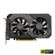 ASUS TUF Gaming GeForce GTX 1650 V2 OC Edition 4GB GDDR6 graphics NVIDIA logo, front view