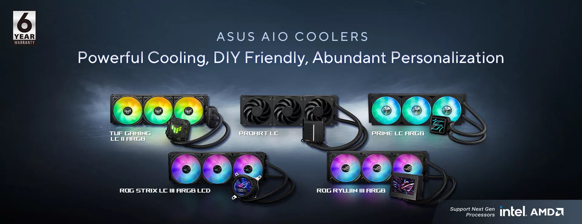 ASUS AIO COOLERS