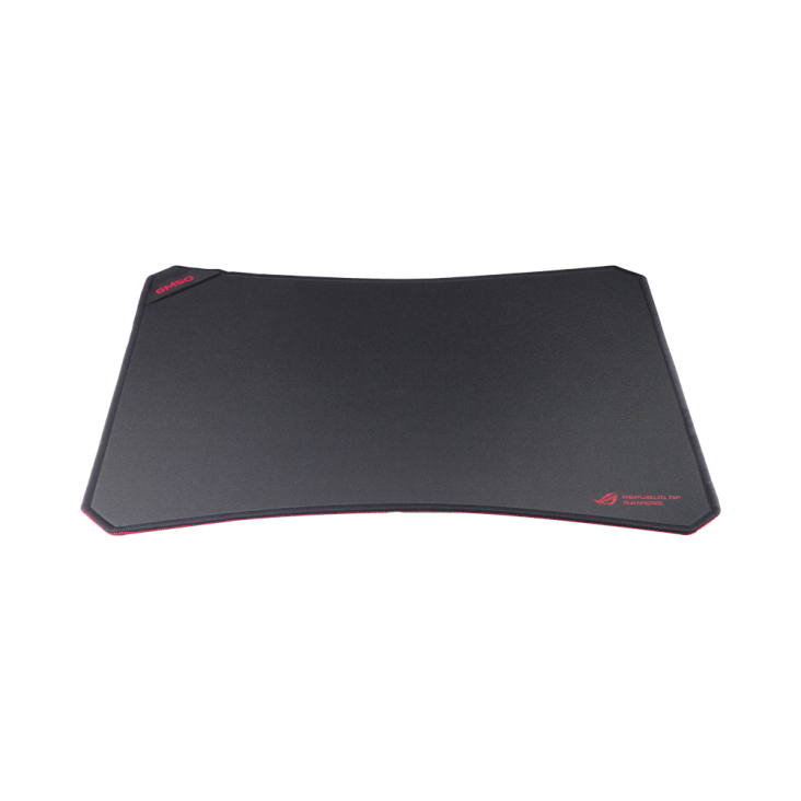 ROG GM50 Mouse Pad angled view from the front
