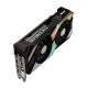 ASUS KO GeForce RTX™ 3070 8GB GDDR6 graphics card, angled top down view, showcasing the heatsink