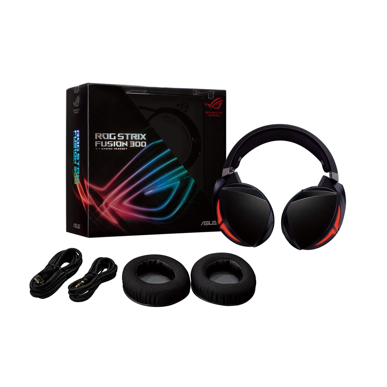 Rog Strix Fusion 300 3 5mm Headsets Gaming Headsets Audio Rog Republic Of Gamers Rog Usa