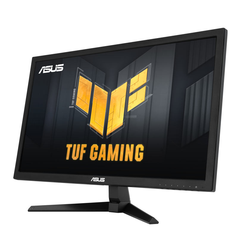 TUF Gaming VG248Q1B, front view to the left