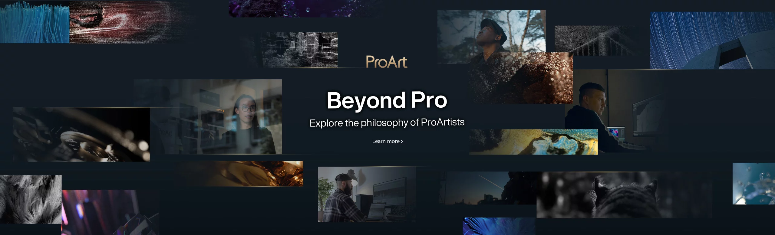 Learn more about the collaboration between ProArt and studios across the globe