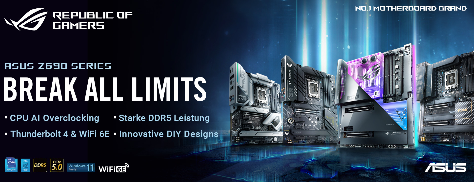 Rog Republic Of Gamers Deutschland Asus