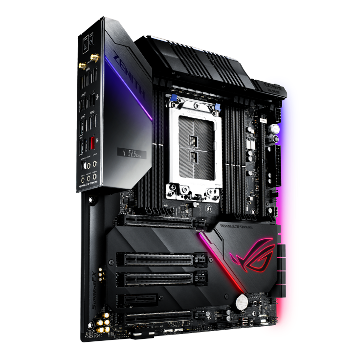 ROG Zenith Extreme Alpha angled view from left