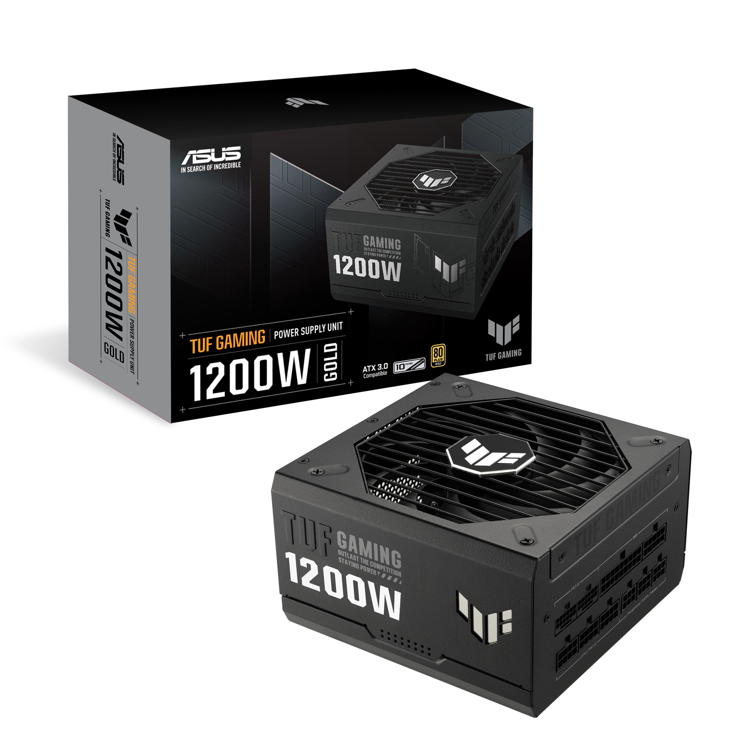 【新品未使用】ASUS TUF GAMING 1200W 電源ユニット TUF Gaming 1200W Gold | Fontes de Alimentação| ASUS Brasil
