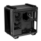 TUF Gaming GT502 Horizon ARGB Black right-side view, without side panel, tilted 45 degrees 