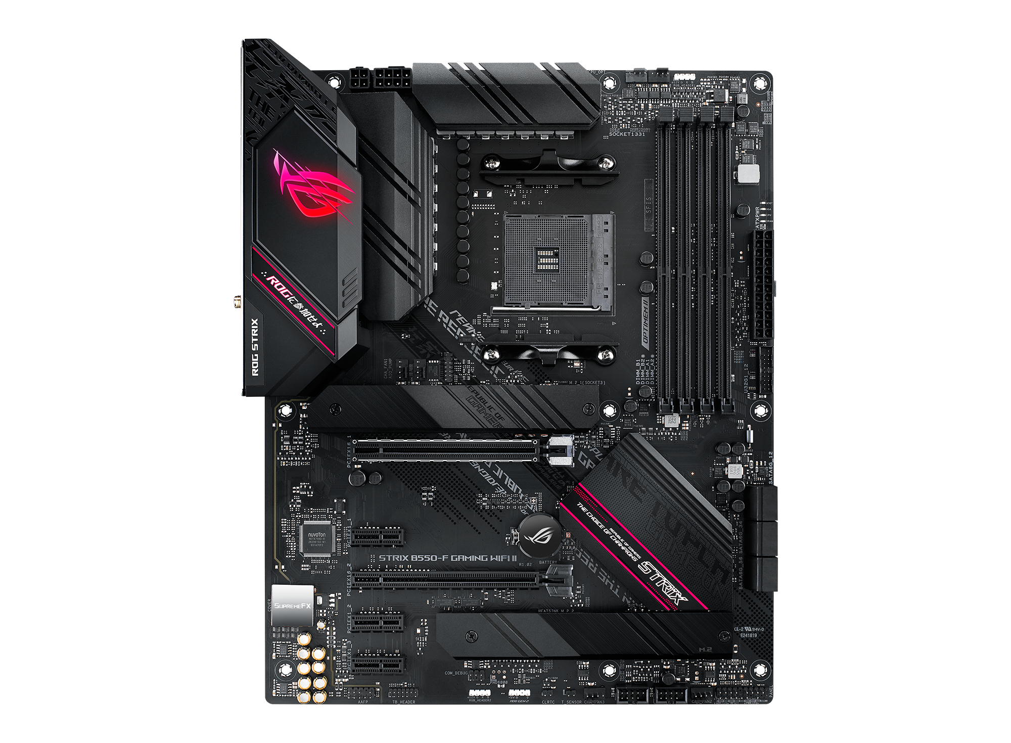 ROG STRIX B550-F GAMING WIFI II | Gaming motherboards｜ROG