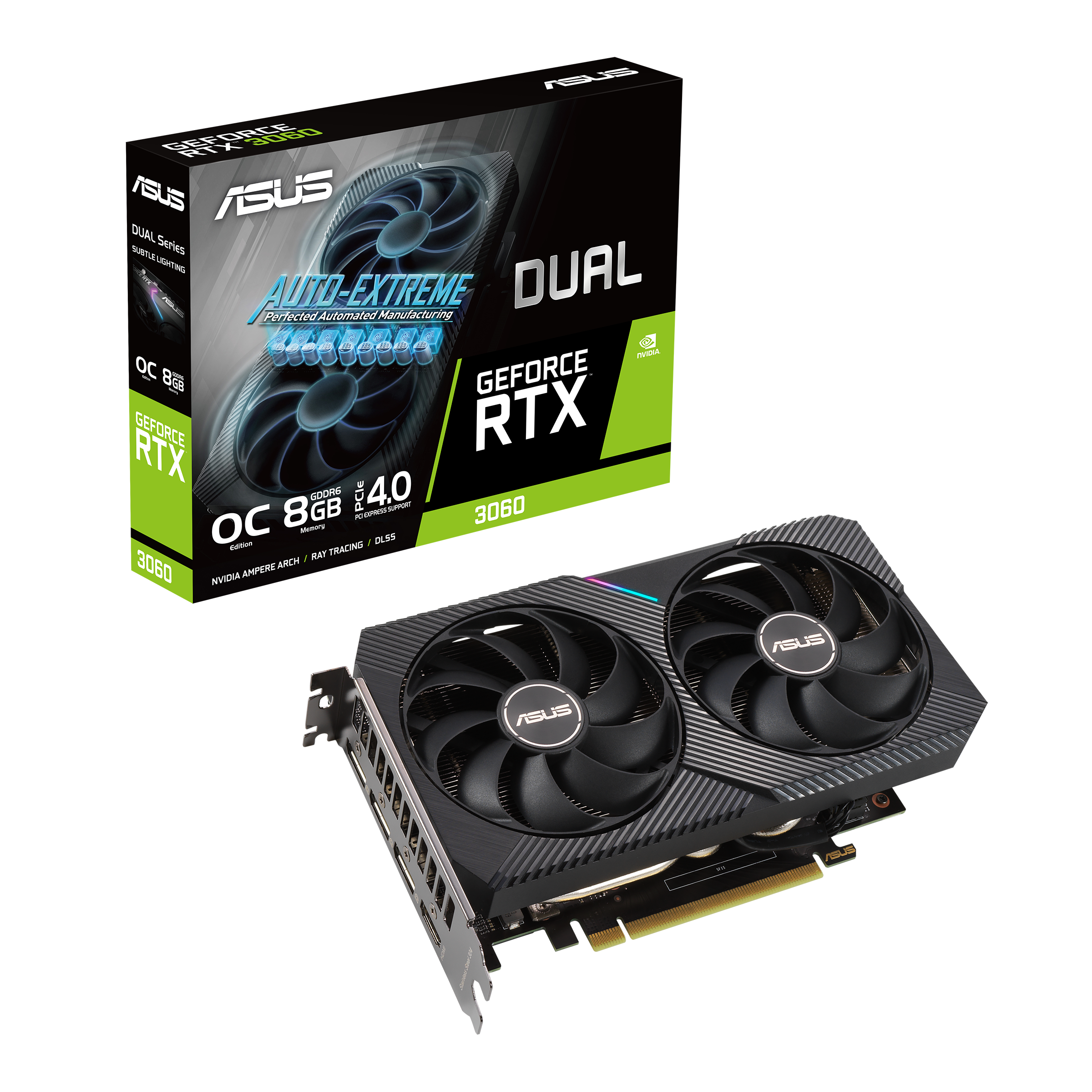 ASUS Dual GeForce RTX 3060 OC Edition 8GB GDDR6 | Graphics Card 