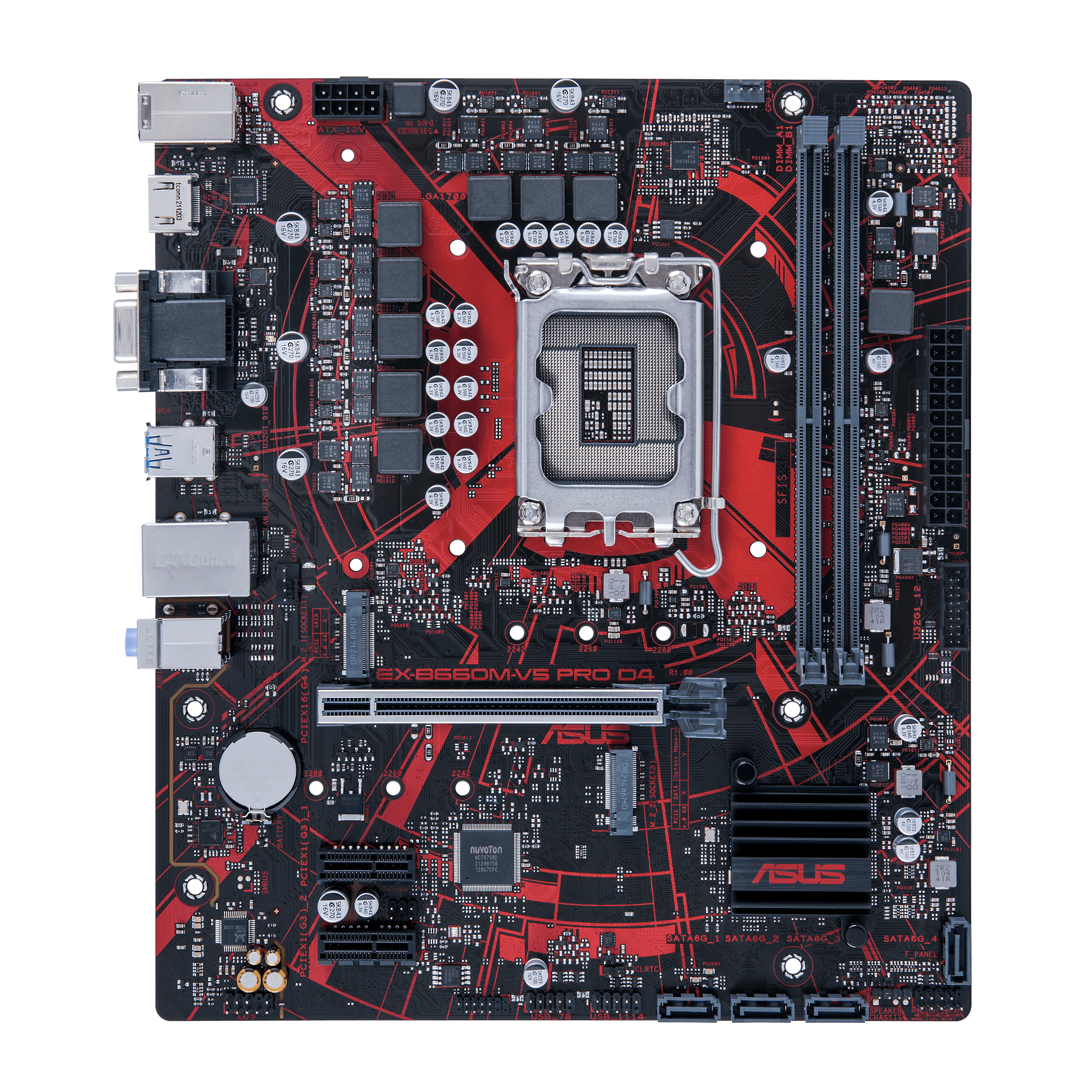 信頼への信頼 EX-B660M-V5 PRO D4｜Motherboards｜ASUS Global PCパーツ