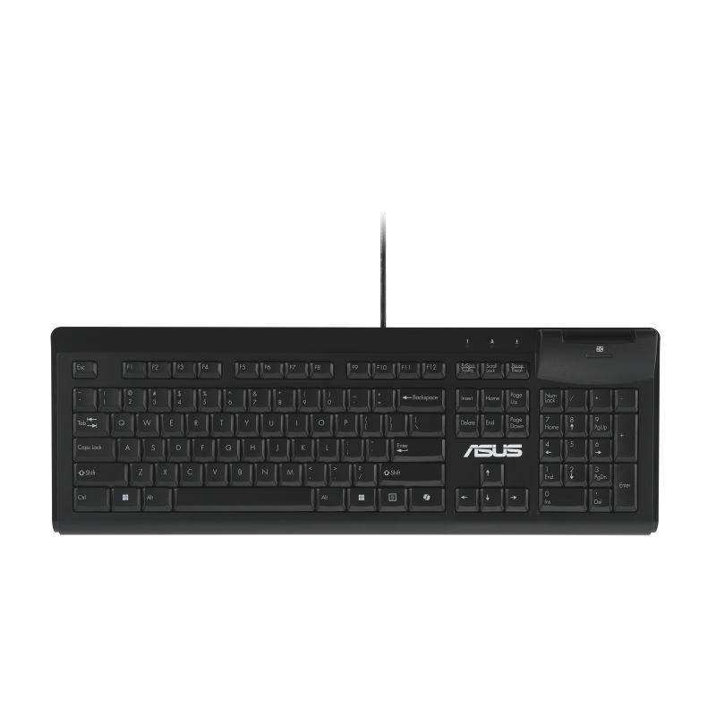 ASUS Wired Keyboard KU100 Top view