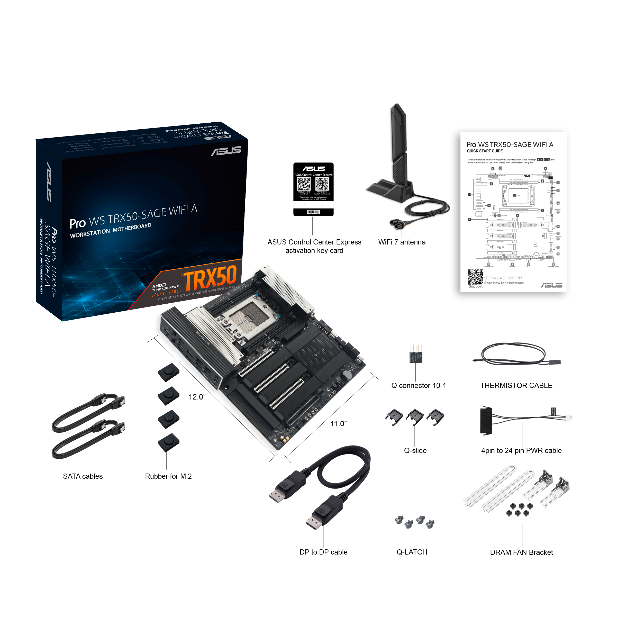 Pro WS TRX50-SAGE WIFI A｜Motherboards｜ASUS USA