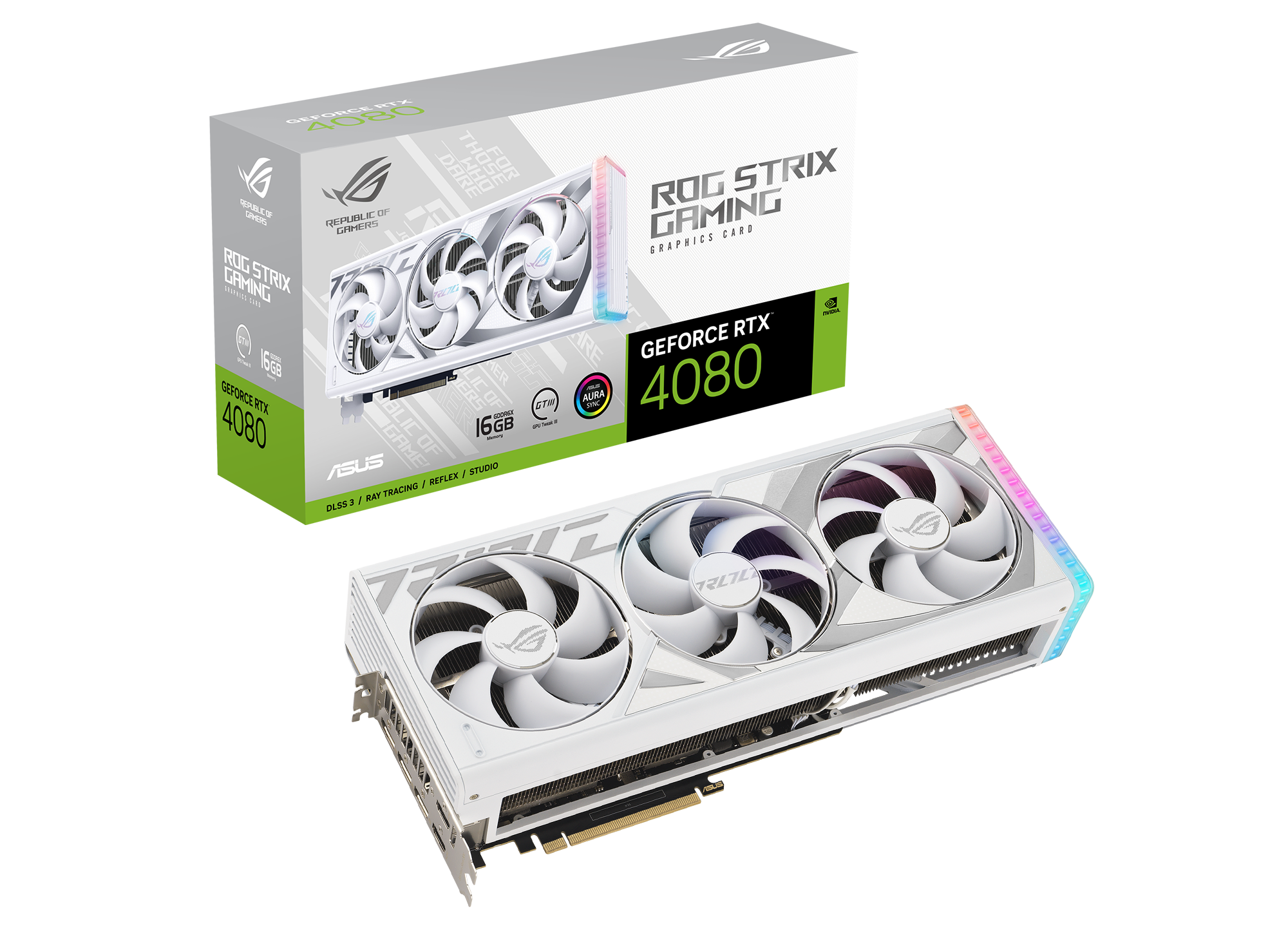 KFA2 GeForce RTX™ 4080 16GB ST White 1-Click OC