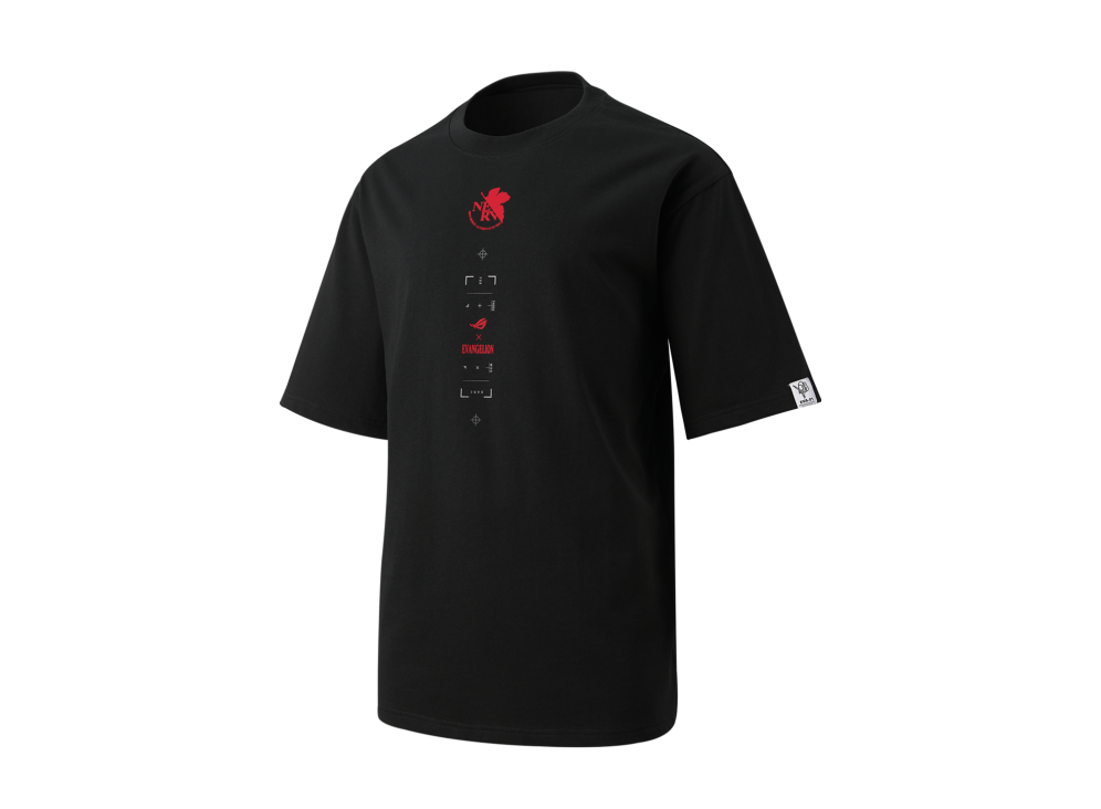 ROG Black T-Shirt EVA Edition – angled view from right
